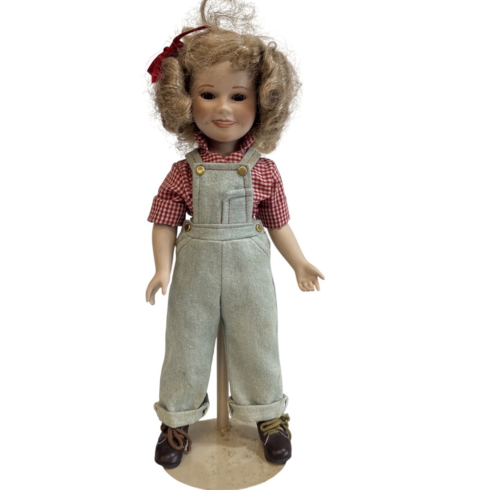 Shirley Temple Rebecca of Sunnybrook Farm Dolls Silver Screen 14" Danbury Mint